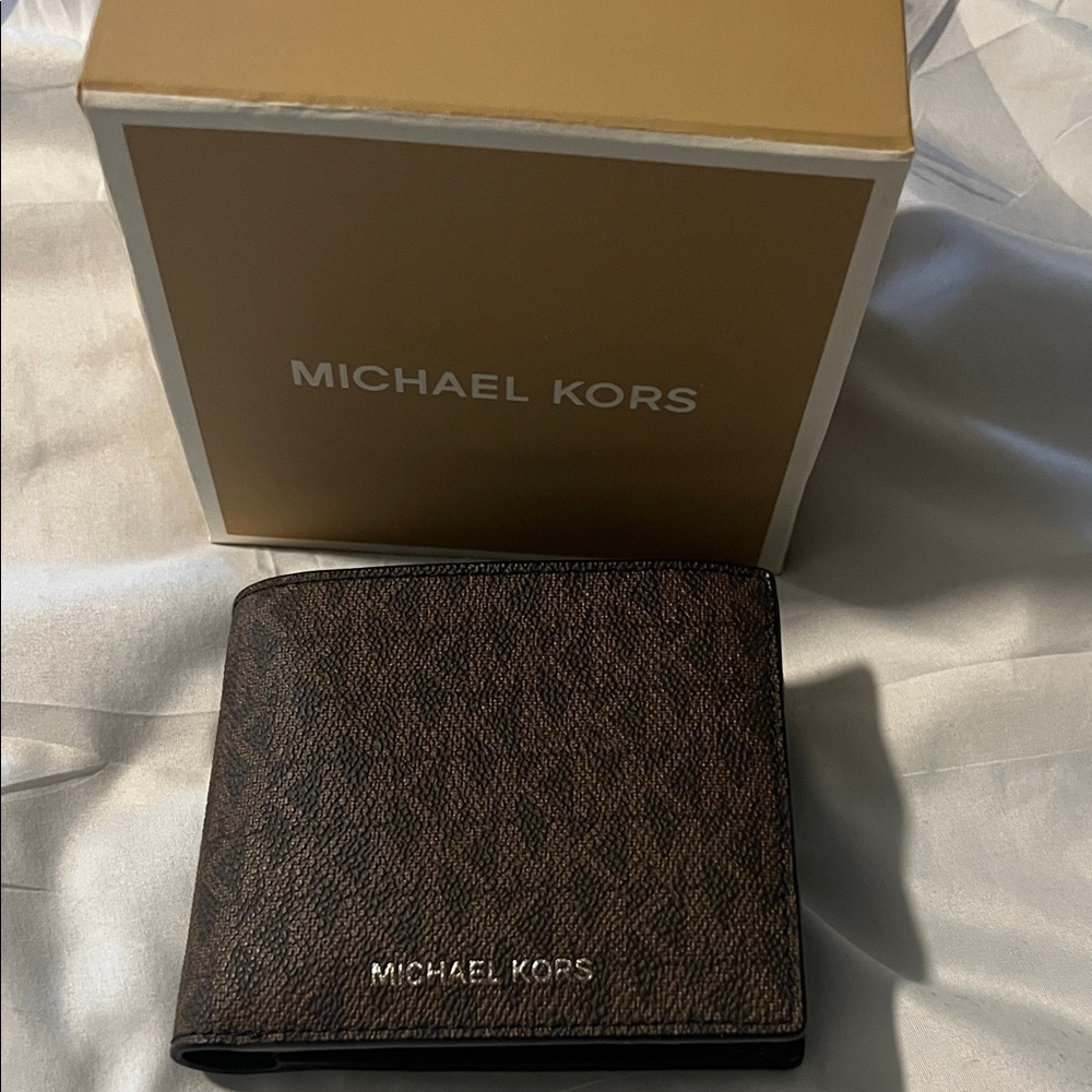 Michael Kors Brown Money Clip